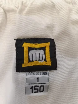 Kinder, Karate Bekleidung, Gr. 150, Baumwolle - Bild 2