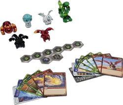 Bakugan Battle Pack (5er-Set) inkl. 14 Battle-Brawlers-Karten & 8 BakuCores - Bild 1