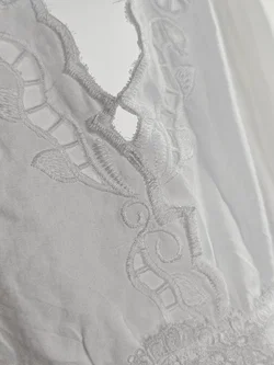 ZARA Damen Minikleid, weiß - Gr. M – Vorschau 3