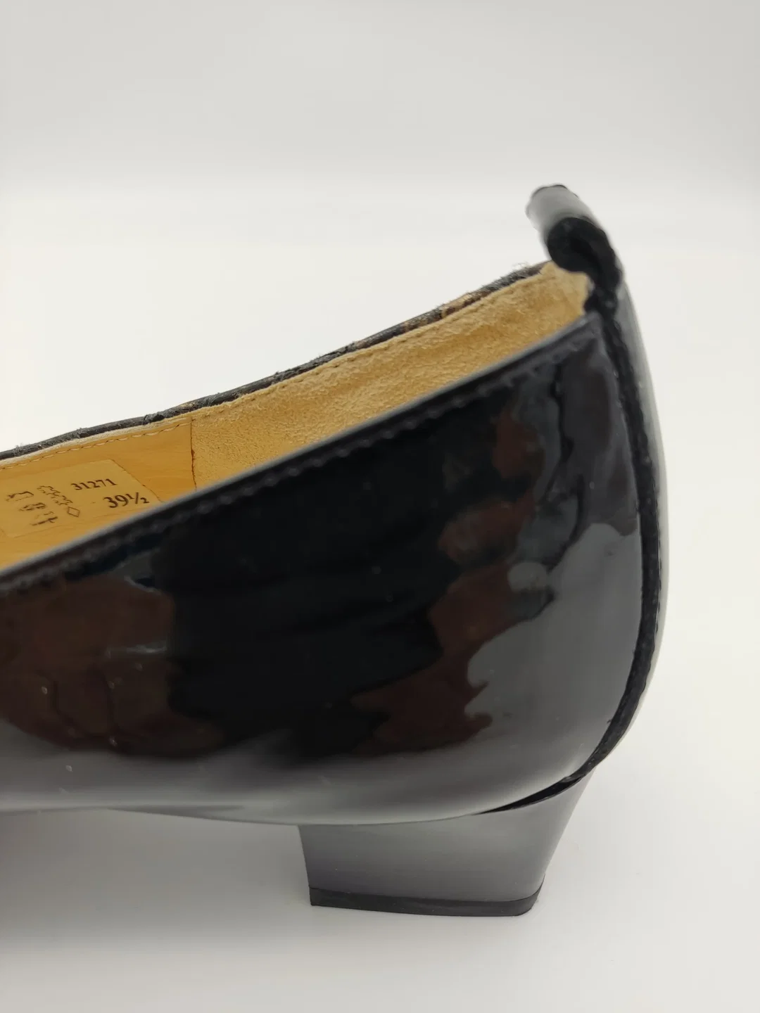 Brunate Damenschuhe Pumps Lack schwarz - Gr. 39,5 – Bild 5