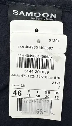 Samoon by Gerry Weber - Damenbluse - Gr. 46 - Bild 4