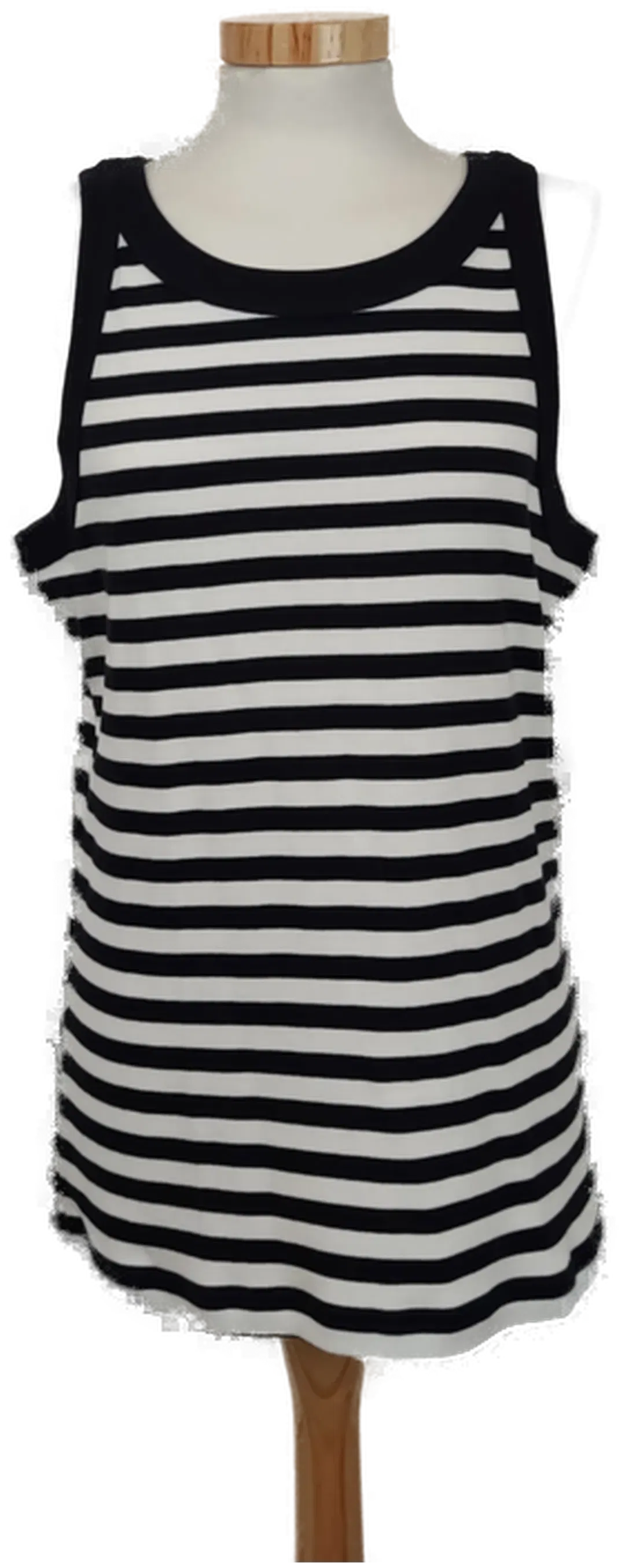 S.Oliver Damen Top schwarz/weiß gestreift Gr. 42 - Bild 4