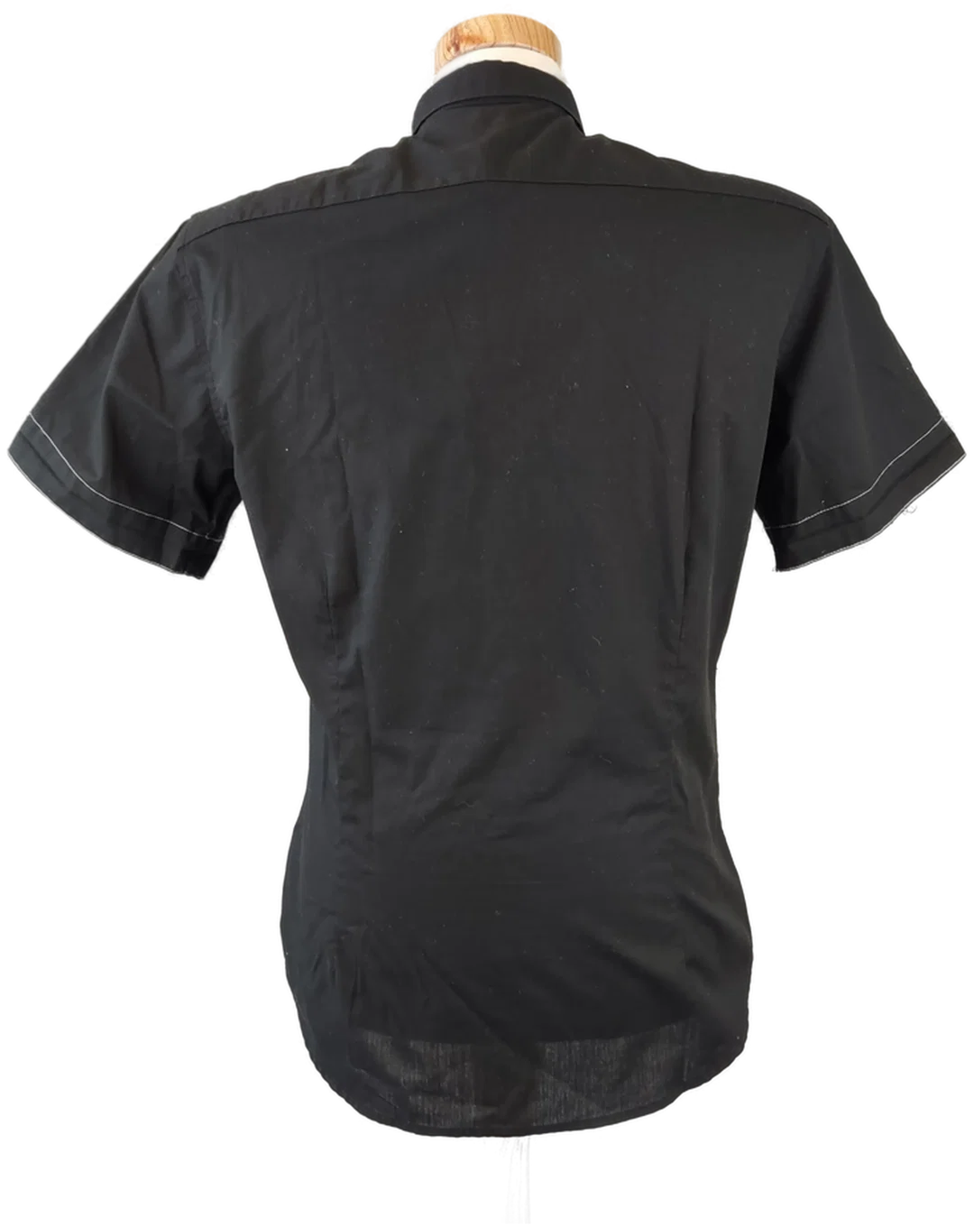 SMOG Herrenhemd schwarz - M (Slim fit) – Bild 3