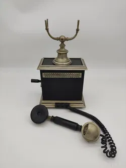 Nostalgie Telefon mit Kurbel - Bild 4