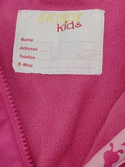 Infinity Kids Kinder Wetterjacke Pink Gr. 104 - Bild 2
