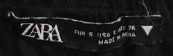 Zara Damen Minikleid schwarz Gr. S - Bild 4