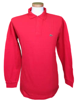 Lacoste Herren Langarm Polo rot Gr. XL - Bild 1