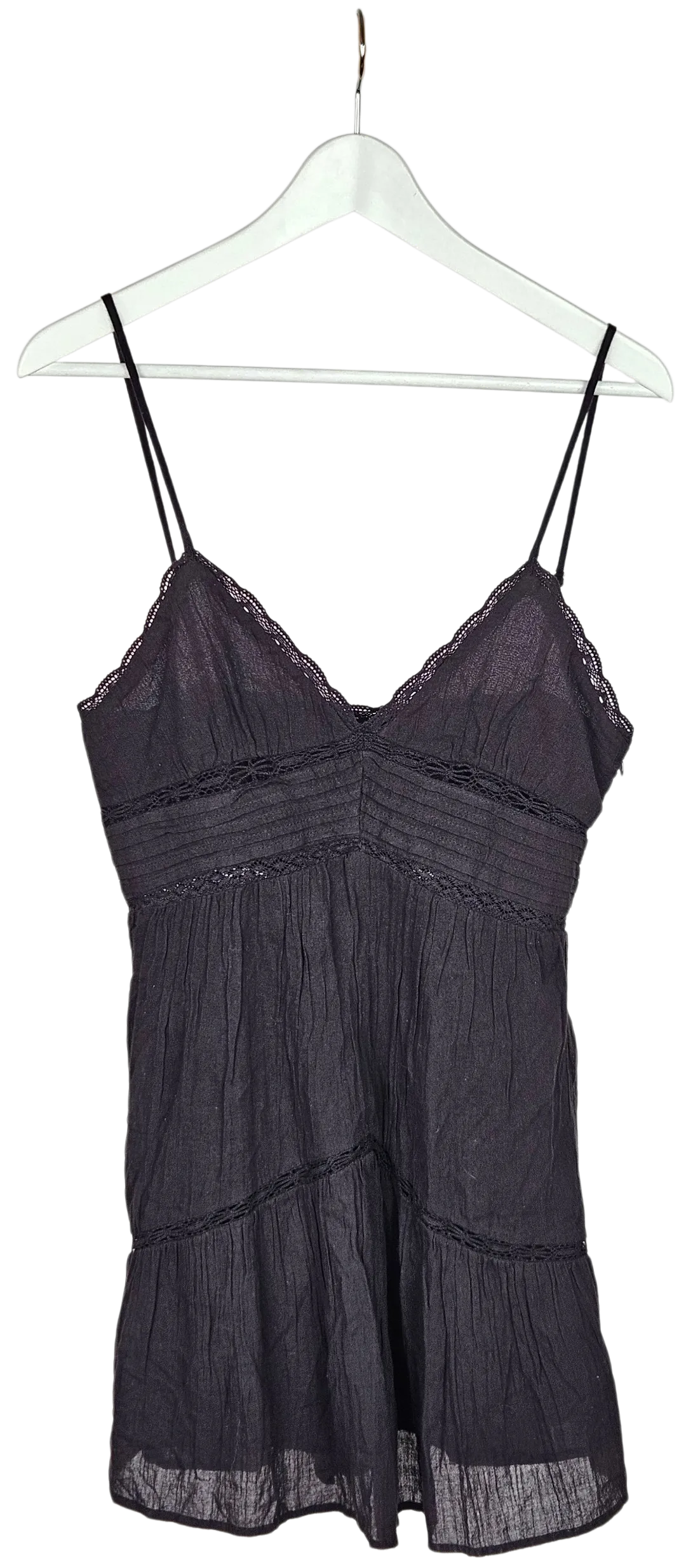 ZARA Damen Top, schwarz - Gr. M  – Bild 1