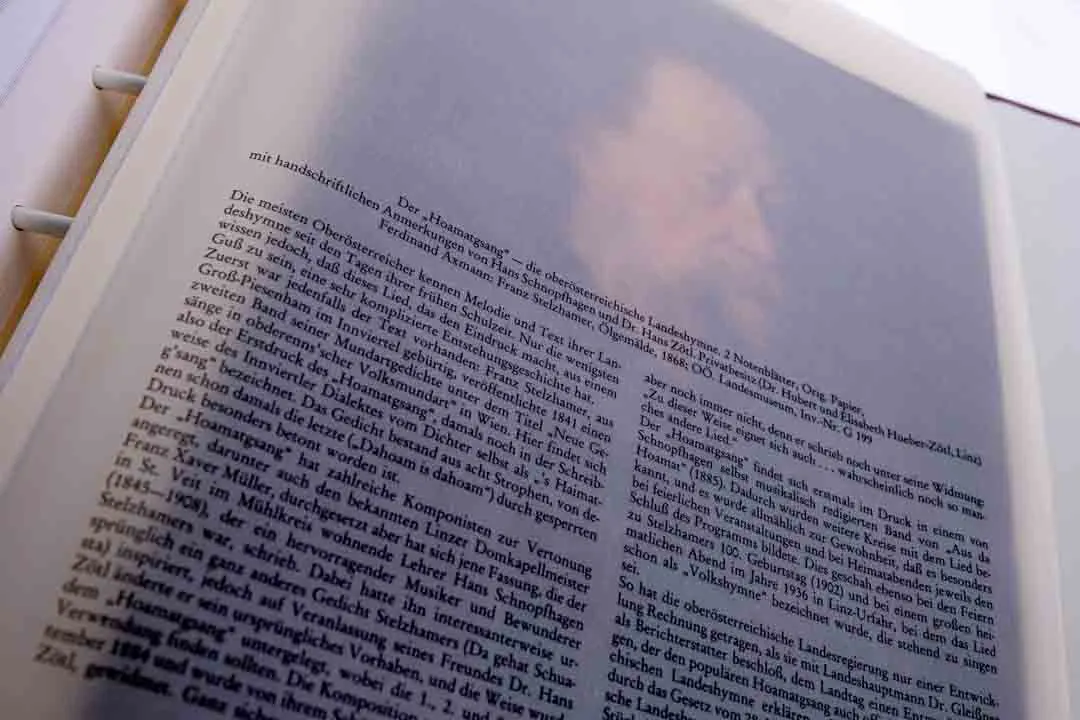 Archiv 6 Bände "Oberösterreich Edition" in roten Kunstledermappen – Bild 11