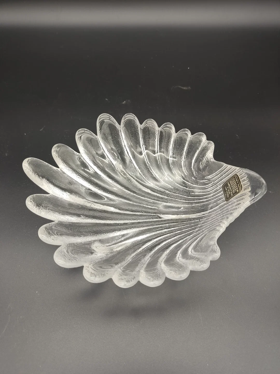 Riedel Bleikristallschale in Muschelform -  23cm x 20cm – Bild 3