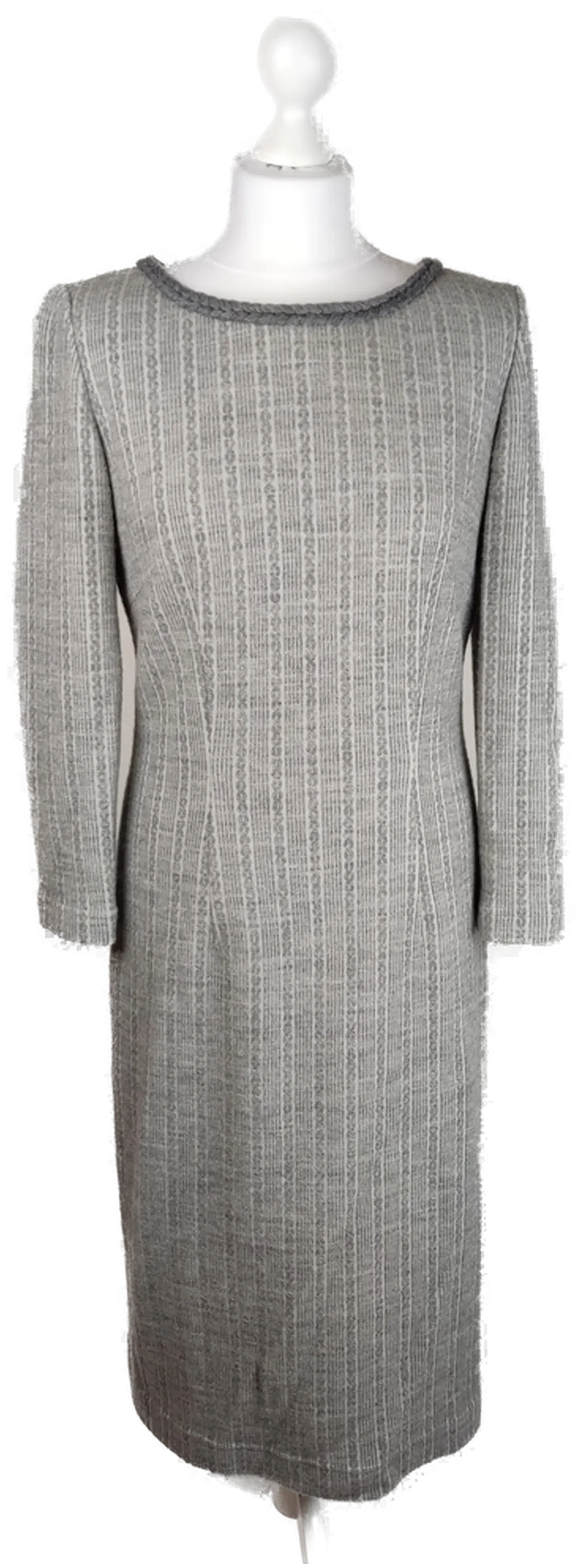 Damen Kleid Gössl in Baumwolle/ Schurwolle Gestreift | Zeitloser Klassiker - Bild 1