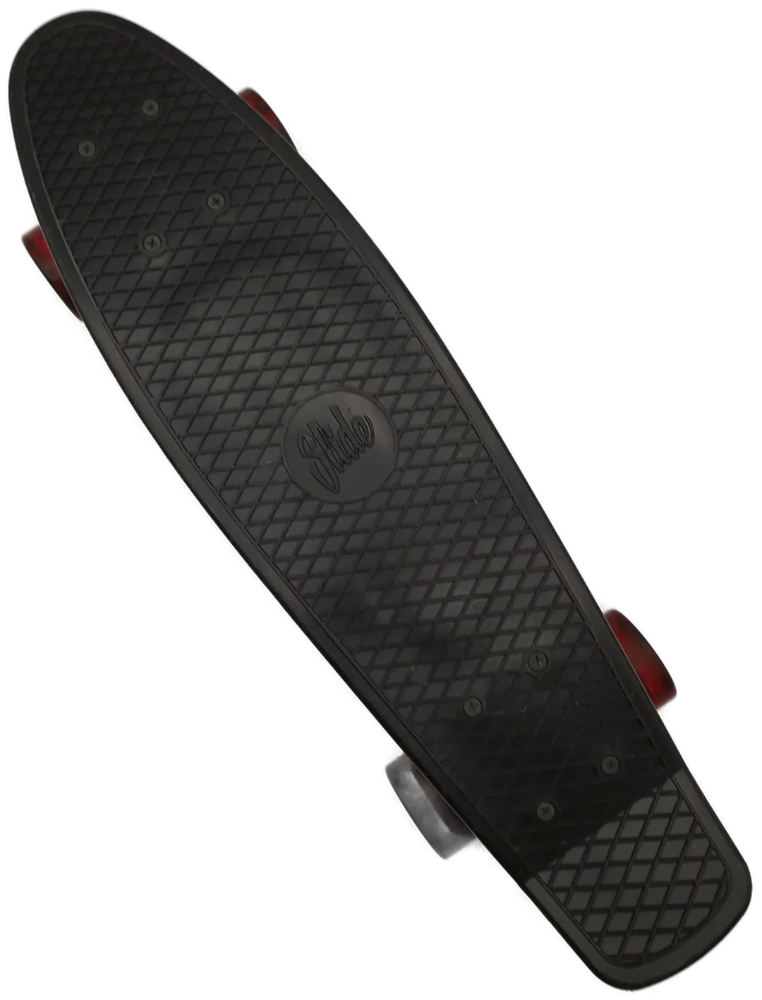 Slide Pennyboard - schwarz-rotes Design – Bild 2