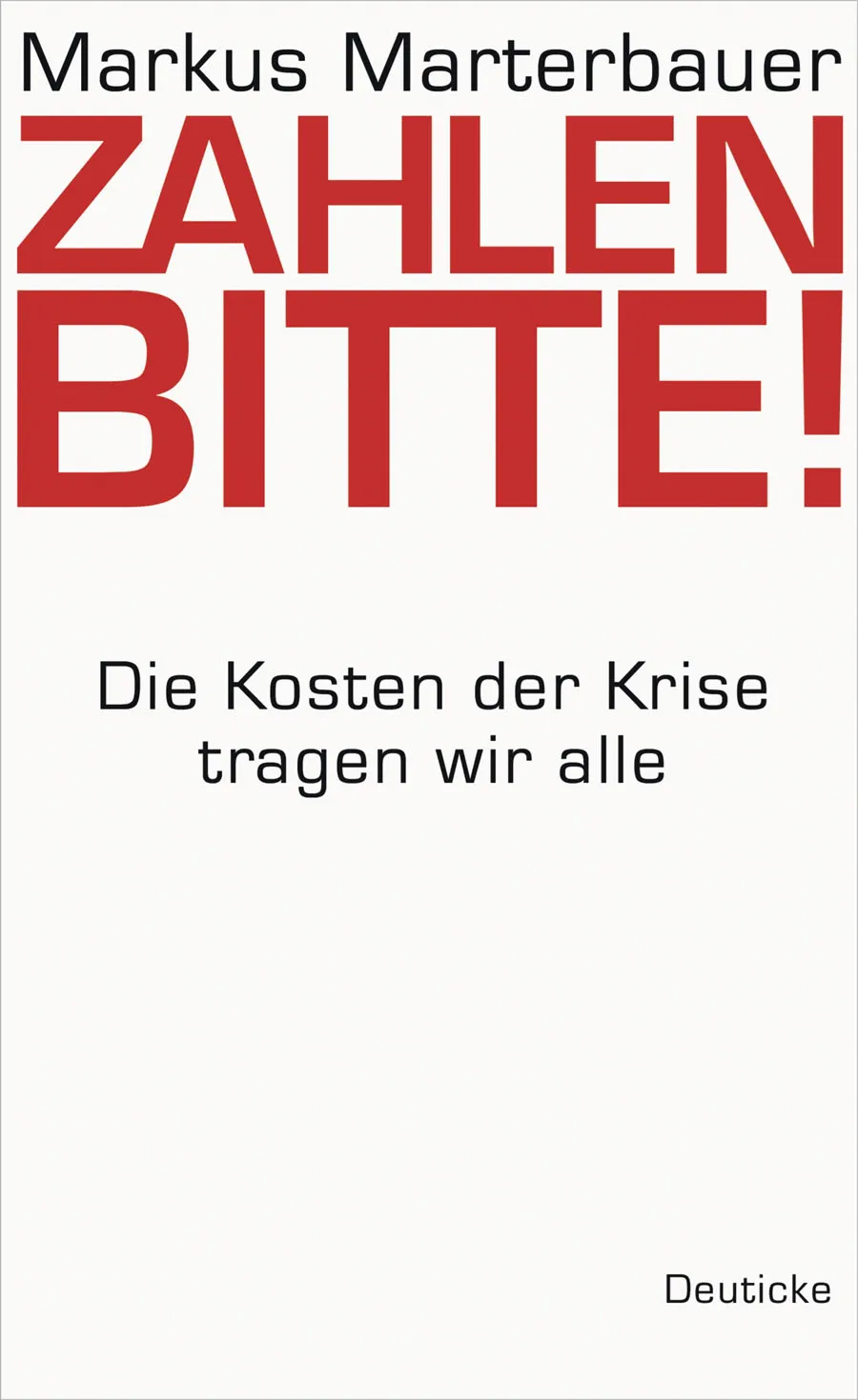 Zahlen bitte! - Markus Marterbauer - Bild 1