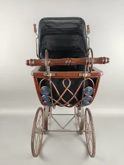 Antiker Puppenwagen - groß - Bild 7