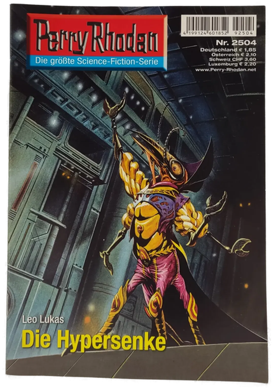 Romanheft Perry Rhodan Die Hypersenke Erstauflage Nr. 2504 - Bild 1