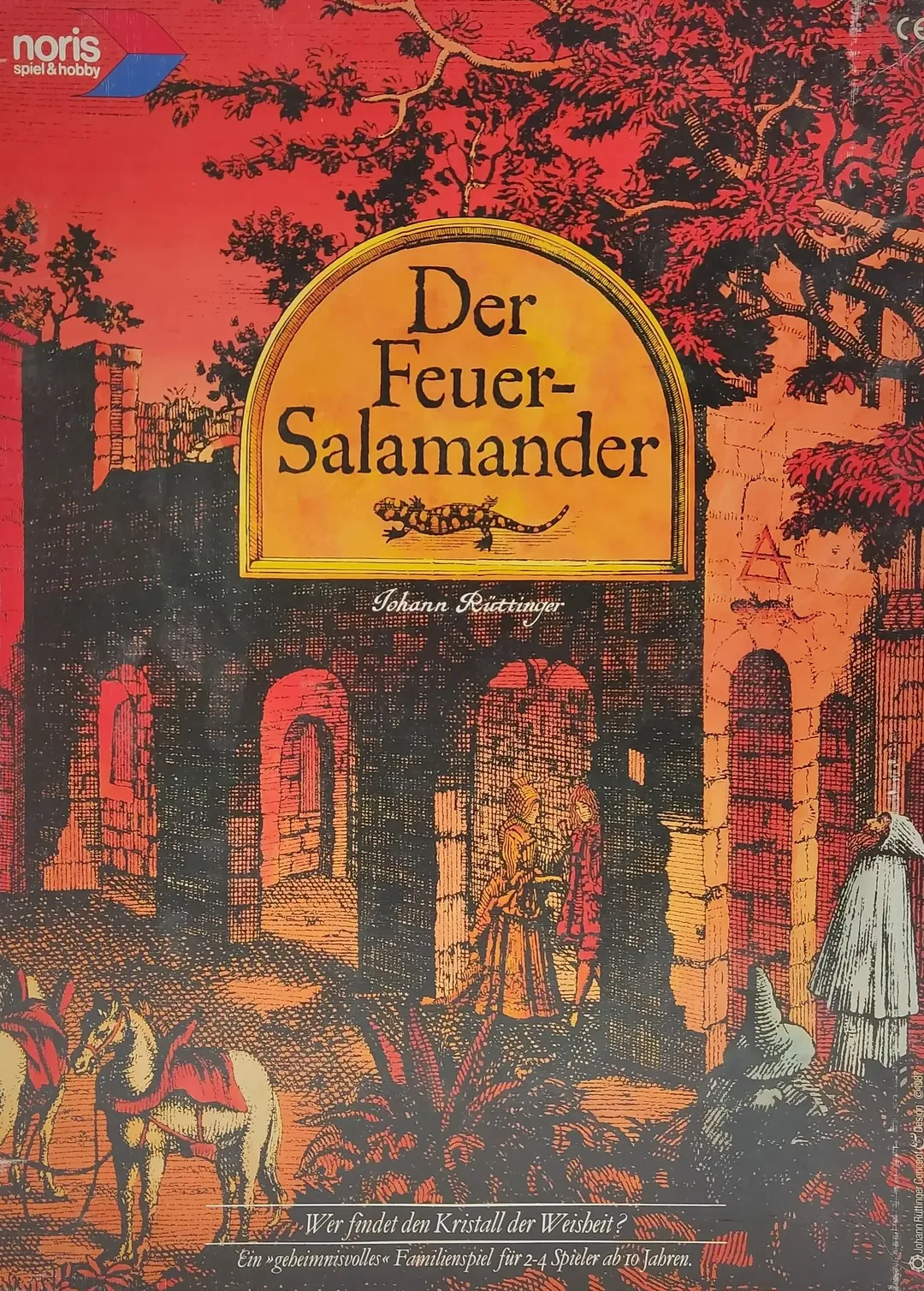 Der Feuer Salamander - Gesellschaftsspiel - Noris  - Bild 1
