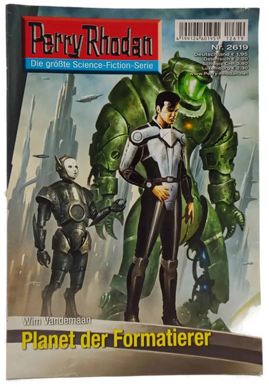  Romanheft Perry Rhodan Planet der Formatierer Erstauflage Nr.2619 - Bild 1