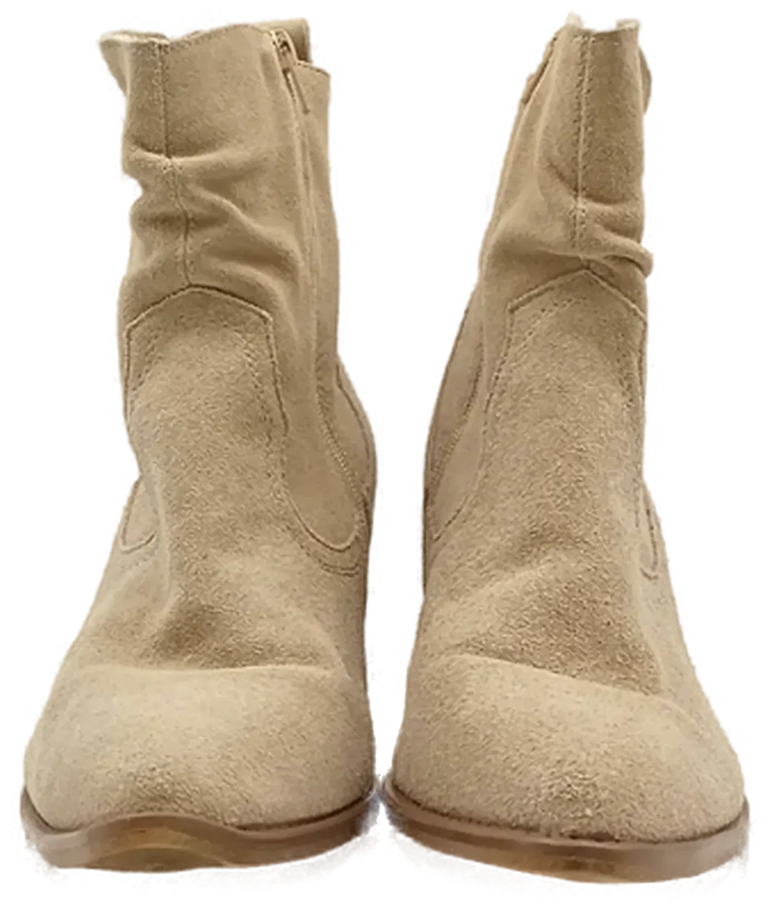 Pat Calvin Velourleder Stiefletten creme Gr. 40 – Bild 2