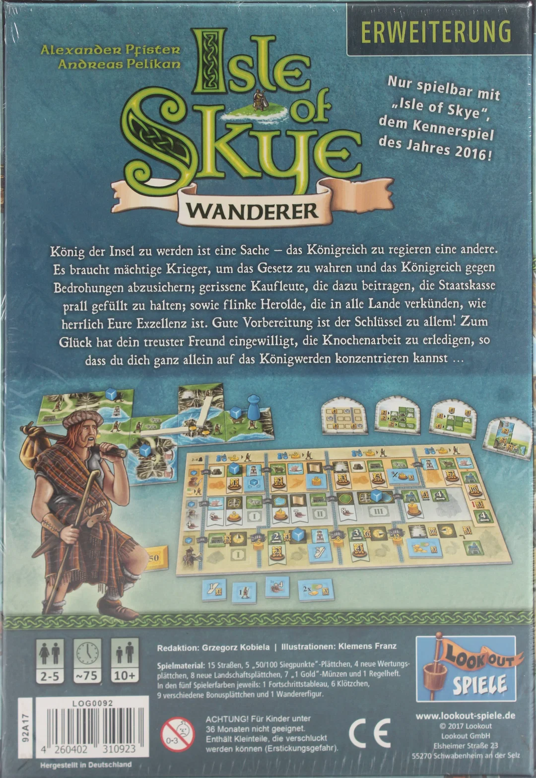 Isle of Skye – Wanderer Erweiterung – Lookout Spiele – OVP / originalverschweißt – Bild 2