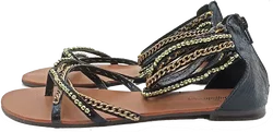 Buffalo Girl Sandalen Kettendetails Gr. 40 – Vorschau 5