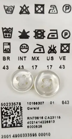 Boss Herren Hemd gestreift Gr. 43 - Bild 5