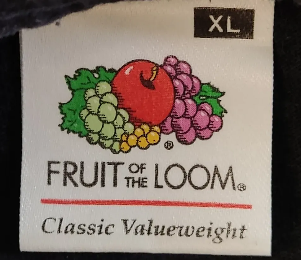 Fruit of the Loom Cioran Herrenshirt schwarz Gr. XL – Bild 3