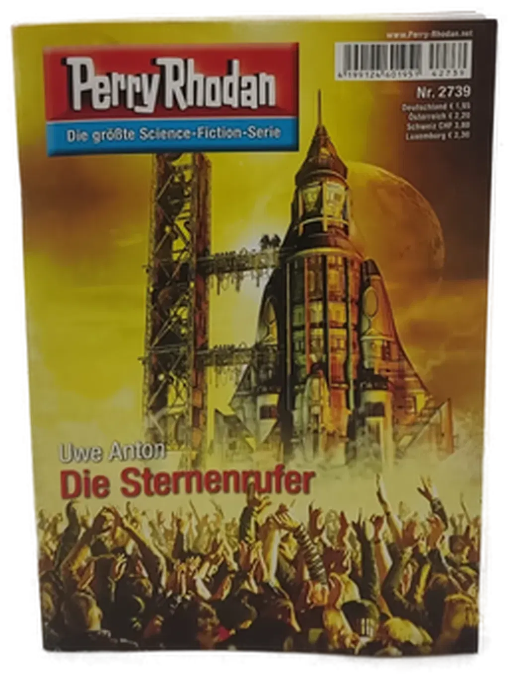  Romanheft Perry Rhodan Uwe Anton Die Sternenrufer Erstauflage Nr. 2739 - Bild 2