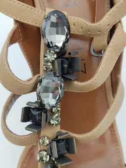 Lola Cruz Damen Sandale beige Gr. 41 - Bild 4