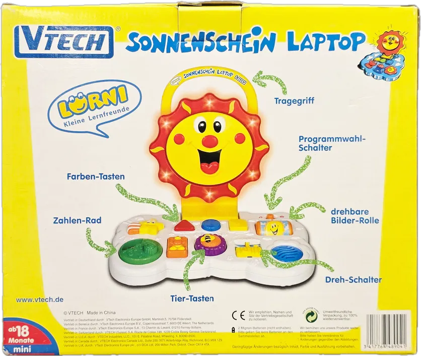VTech Sonnenschein Laptop – Bild 3