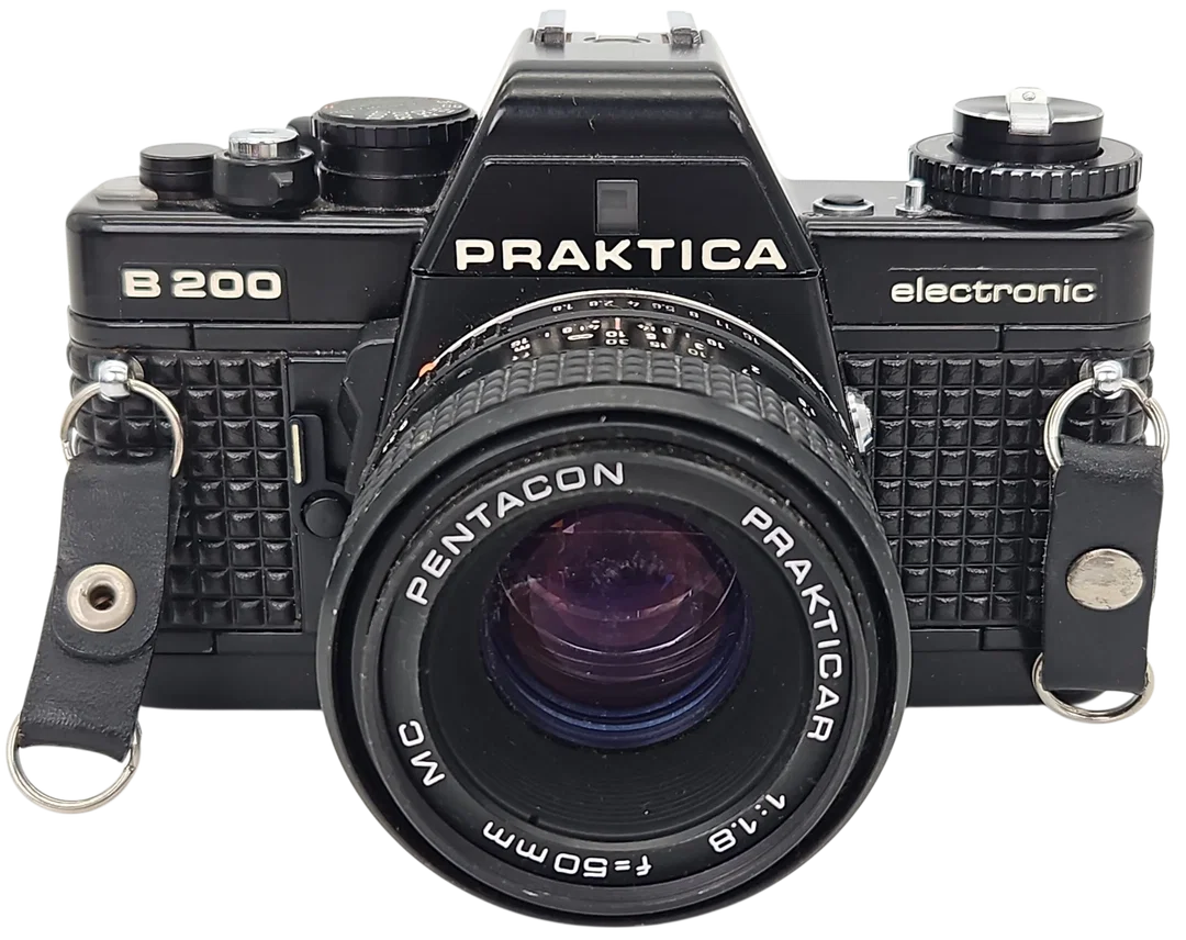 PRAKTICA B200 ELECTRONIC - analoge Kamera - inkl. verschiedene Objektive  – Bild 2