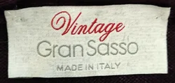 Vintage Gran Sasso Herrenweste lila Gr. 48 – Vorschau 3