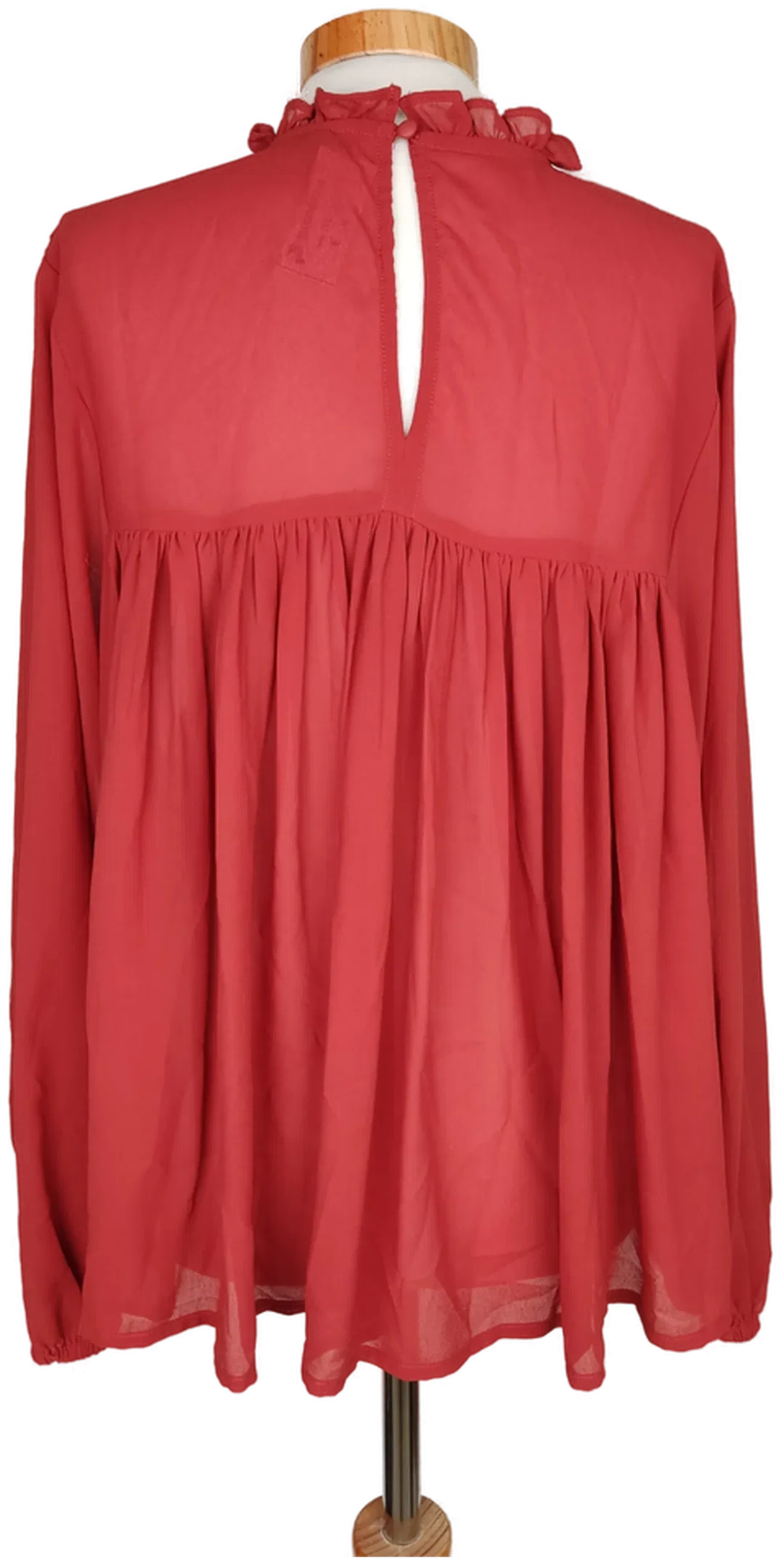 AMISU Damen Bluse rotbraun - S/36 – Bild 2