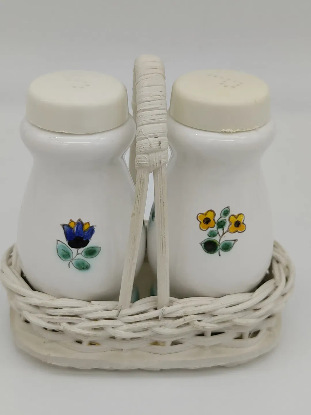Gmundner Keramik - Salz & Pfeffer-Streuer im Körbchen - Bild 4