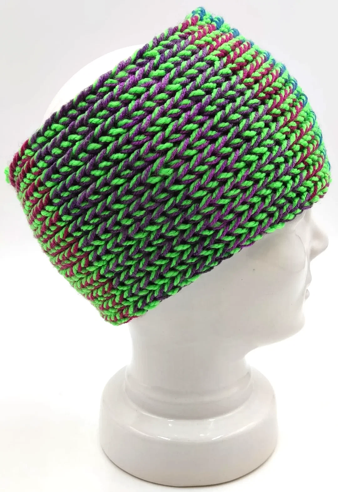 Handgestricktes Stirnband – Bild 1
