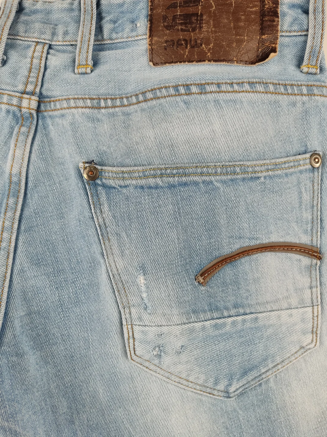 G-Star Raw Herren Jeans Shorts hellblau - W30 – Bild 4