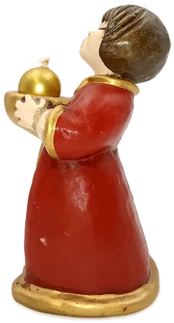 Thun Bozner Kerzenständer Figur Mädchen  - Bild 2