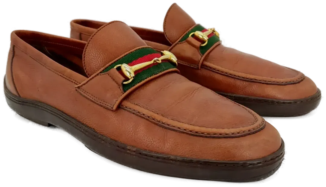 Alexander Parma Herren Mokassins, braun - Gr. 42 - Bild 1