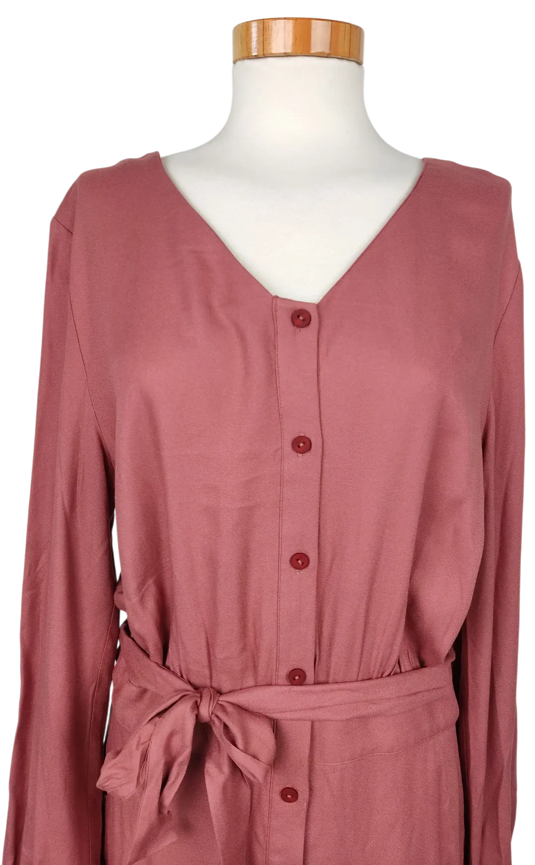 SKFK Damen Midikleid, altrosa - Gr. S  – Bild 4