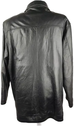 Paolo Contini Herren-Lederjacke schwarz - XL/52 - Bild 2