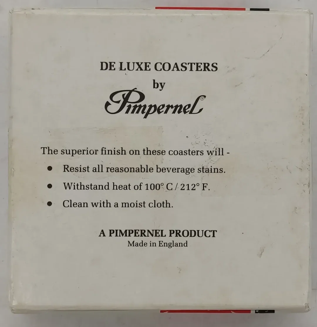 PIMPERNEL De Lux Coasters / Untersetzer-Set "Australian Birds" (6 Stück) – Bild 4