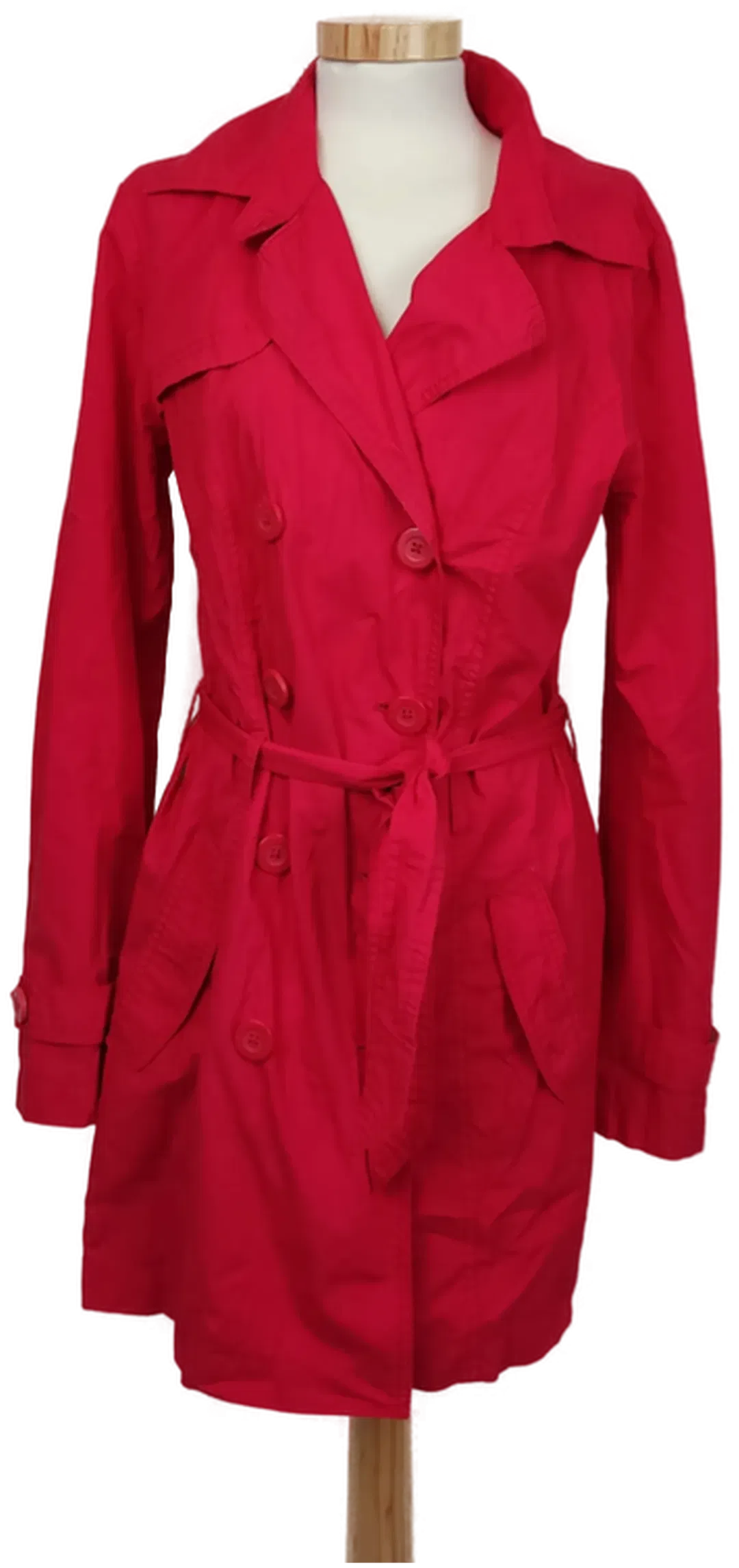 Tom Tailor Damen Trenchcoat rot Gr. M - Bild 1