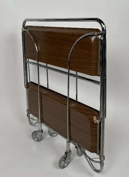 Vintage Klappbare Dinett-Servierwagen - 1970er Jahre – Bild 5