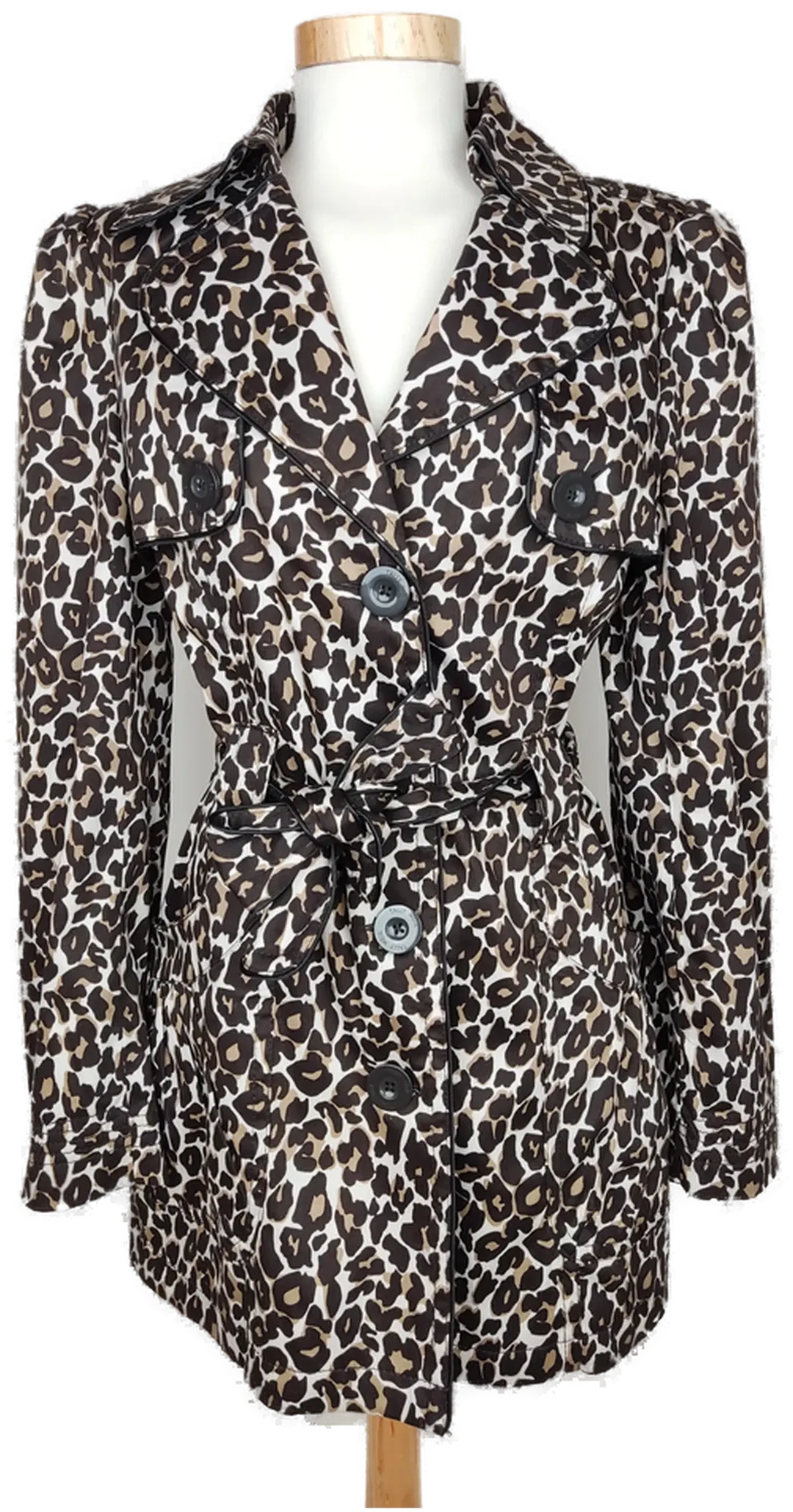 Tally Weill Damen Kurzmantel im Leopardenlook - M/38 - Bild 4