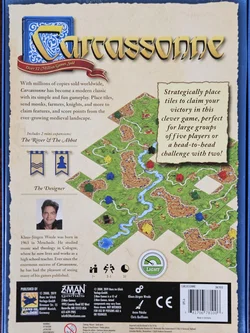 Carcassonne "Englisch" - Gesellschaftsspiel - Z-MAN Games – Vorschau 3