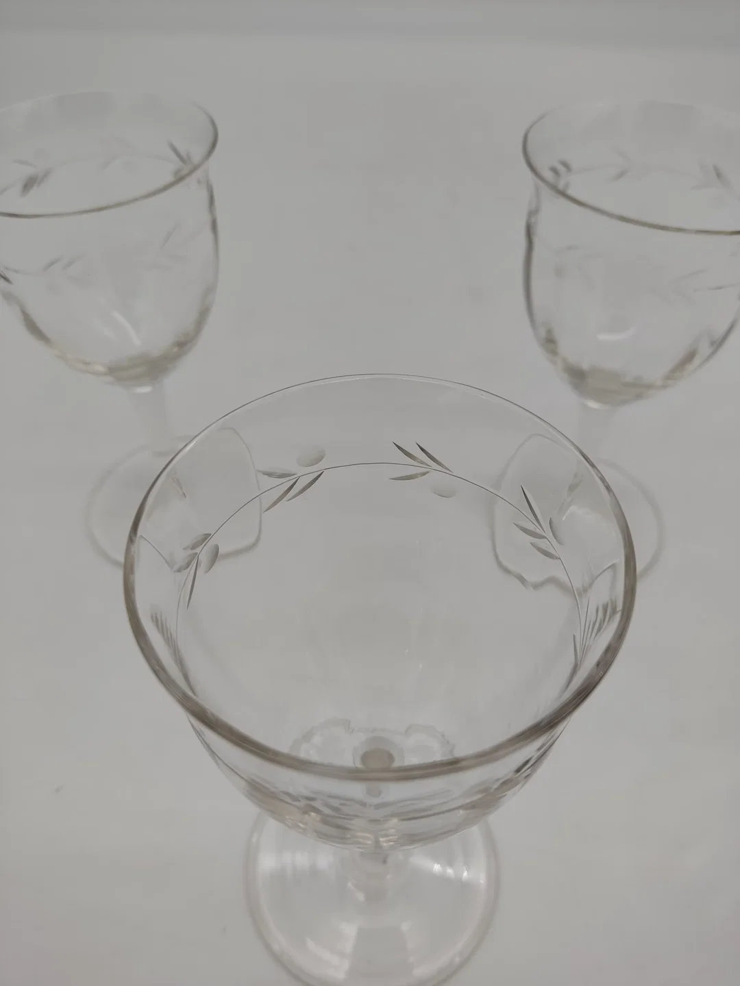 6x Weingläser aus Kristall – Bild 6