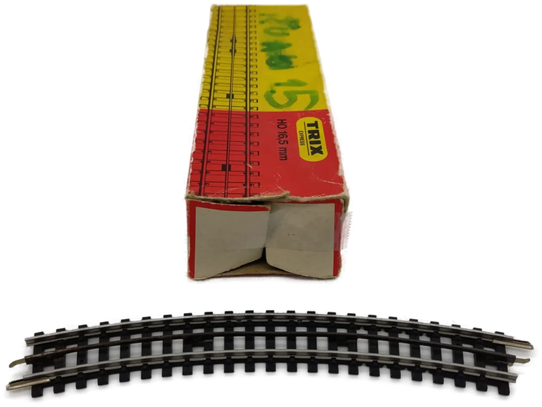 Trix Express gerade Gleise Nr. 4305, gebogene Gleise Nr. 43?? je 10 Stück im Karton – Bild 4
