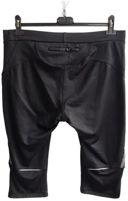 COOL RUNNING Damen Sporthose kurz schwarz gemustert - Gr. 44 - Bild 2