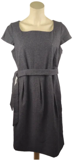Esprit Midikleid Gr. 40 Dunkelgrau | Zeitloses Design
