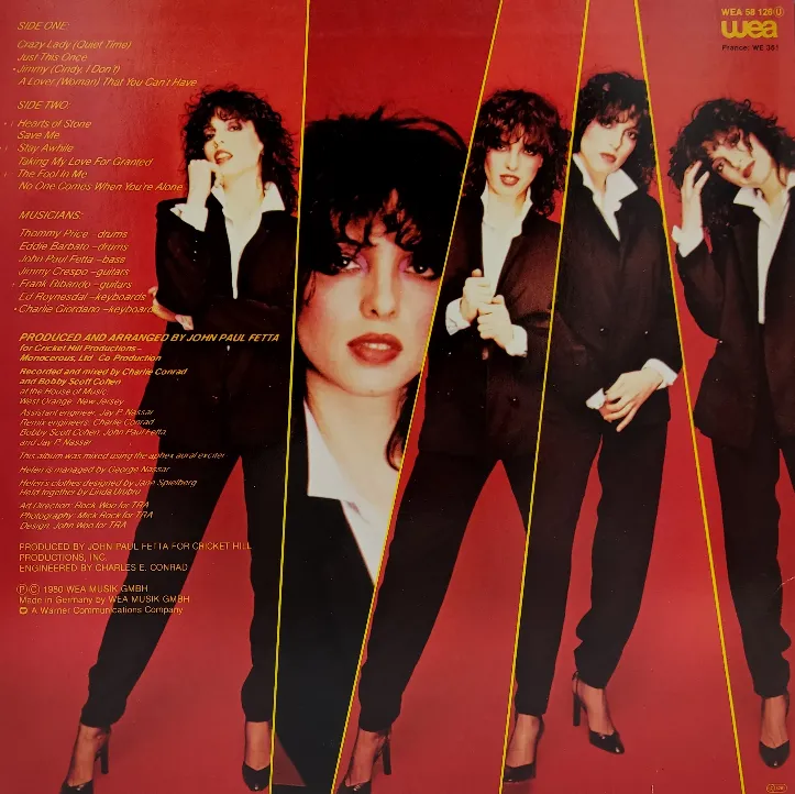 LP Vinyl Helen Schneider "Crazy Lady" – Bild 2