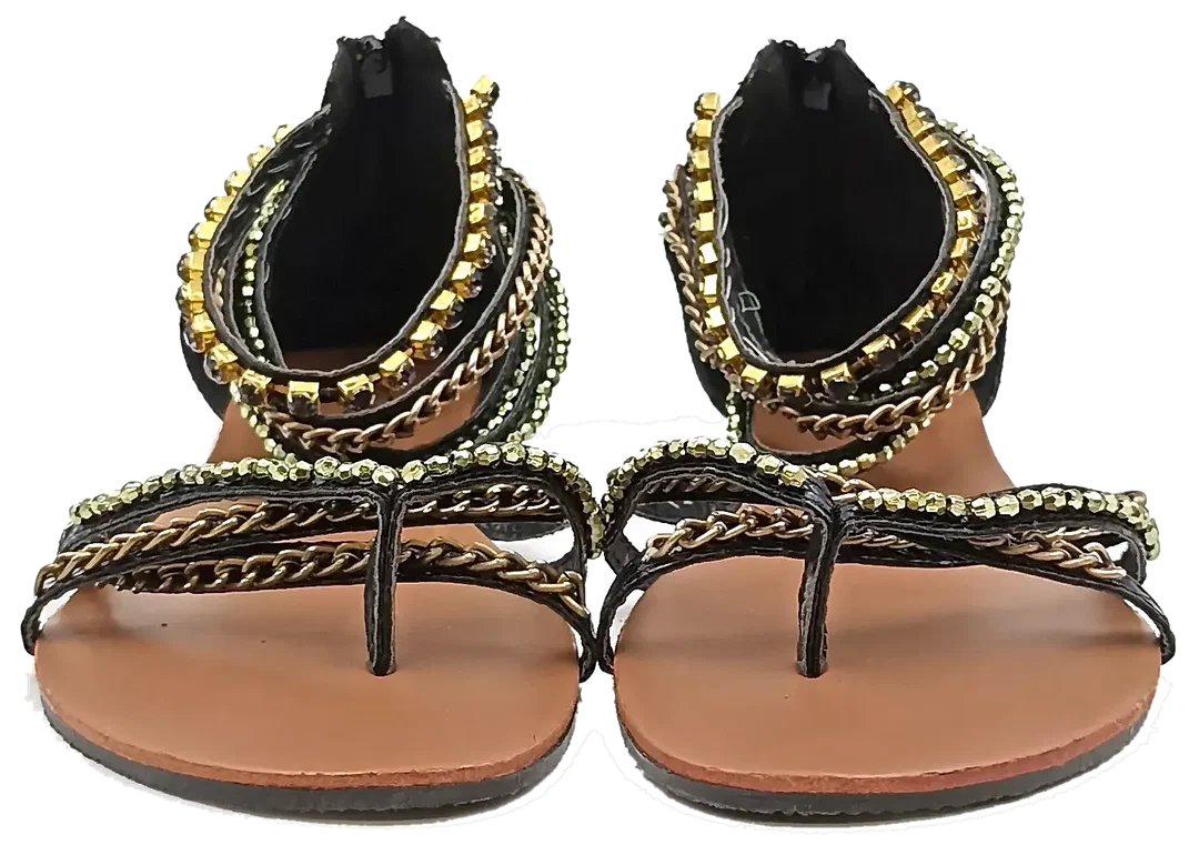 Buffalo Girl Sandalen Kettendetails Gr. 40 – Bild 2